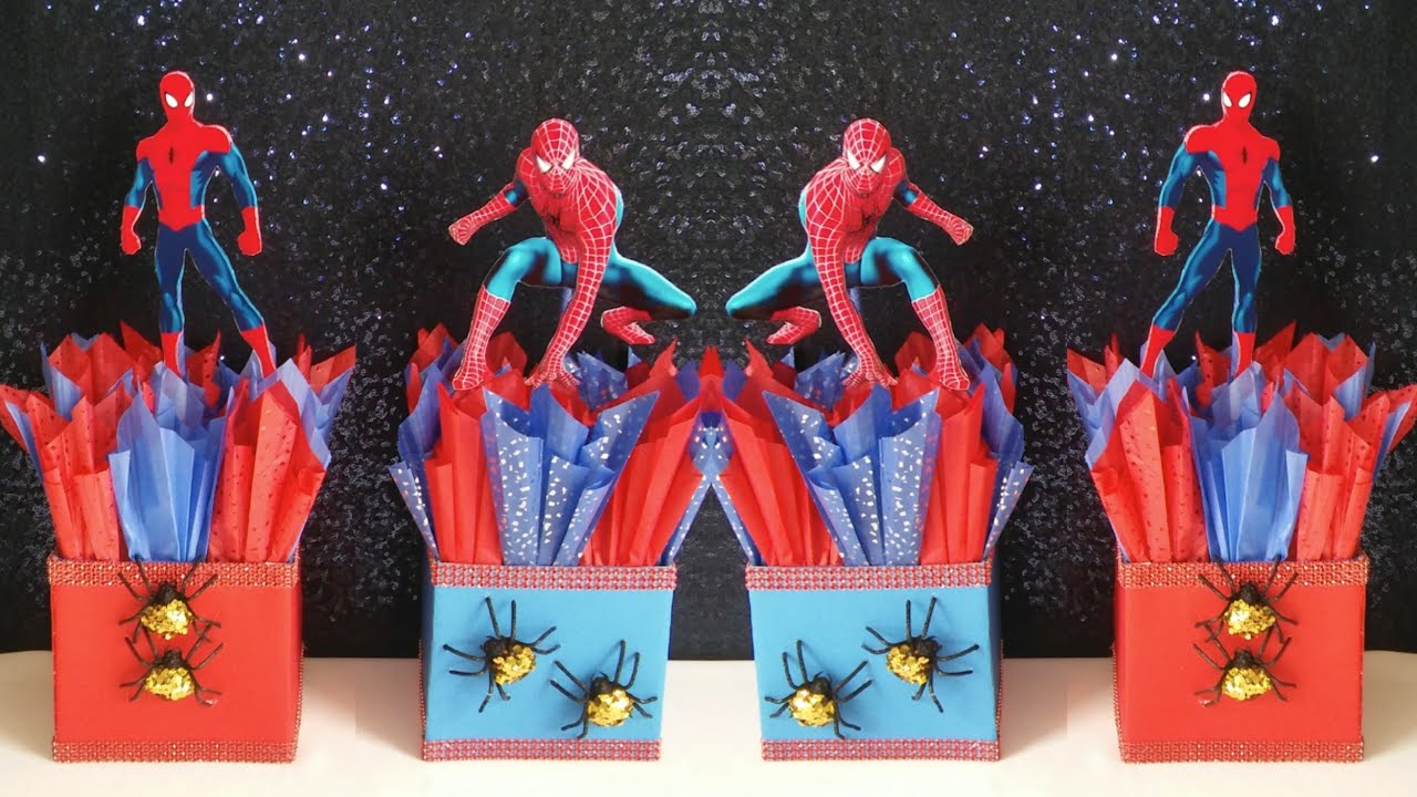 Decoracion de SpiderMan