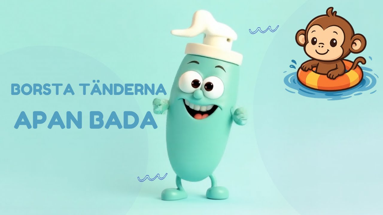 Borsta t&auml;nderna | Barns&aring;nger p&aring; svenska | Barnl&aring;tar
