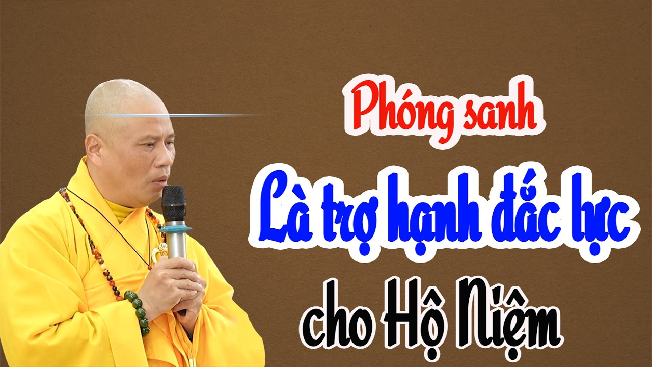 Phóng sanh là trợ hạnh đắc lực cho hộ niệm