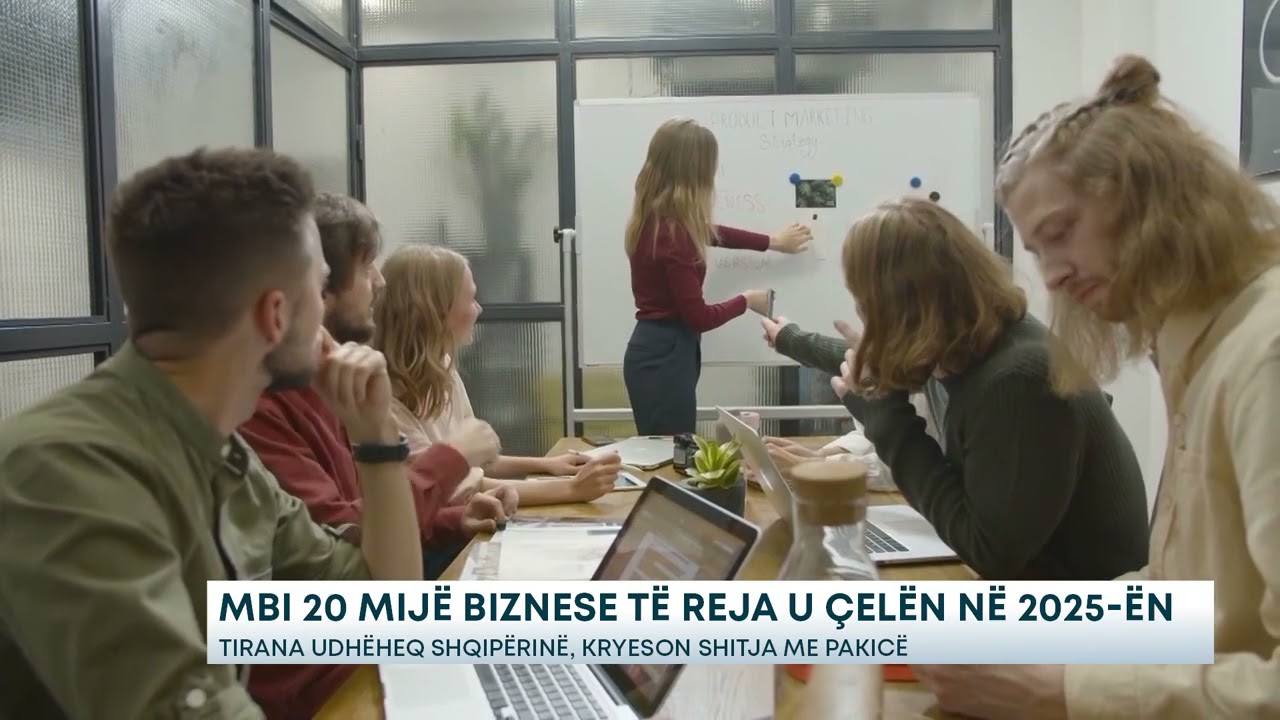 Mbi 20 mijë biznese të reja u çelën në 2025 ën