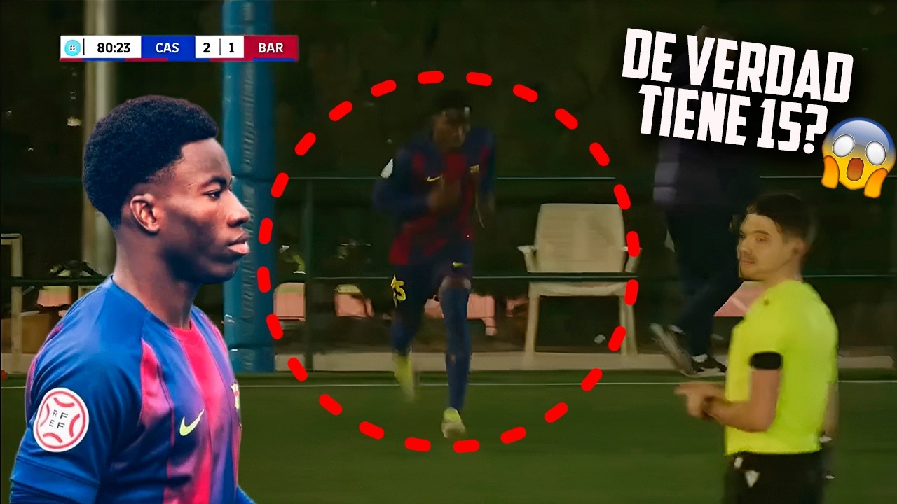 INCREÍBLE DEBUT DEL “NUEVO YAMAL” DE 15 AÑOS CON EL BARÇA