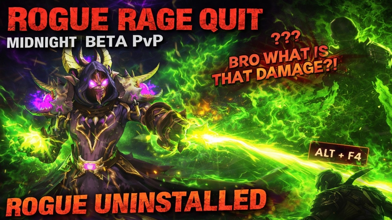 Trafiłem jeden piorun chaosu&hellip; i Rogue Rage rzucił 💀 | P&oacute;łnocne PvP