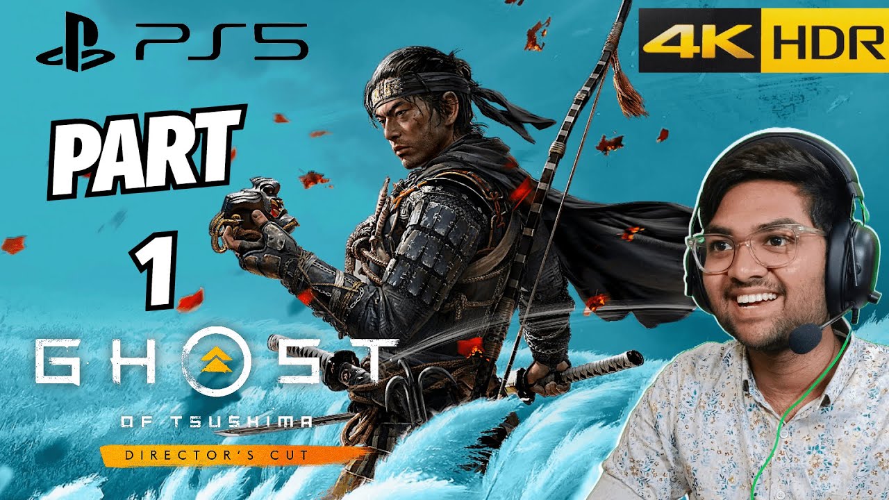 GHOST OF TSUSHIMA Walkthrough Telugu Gameplay Part 1 - PS5