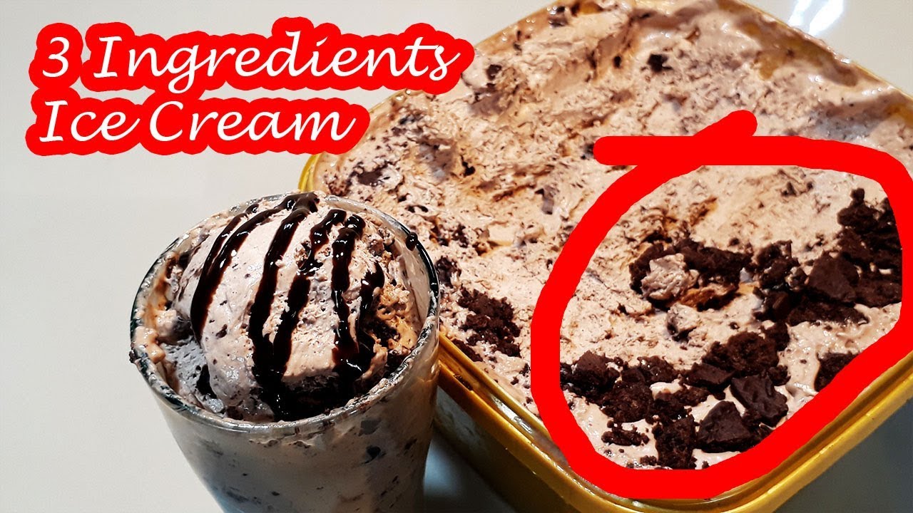 CHUNKY 3 INGREDIENTS MILO BINGO ICE CREAM | NO ICE CREAM MAKER!!!