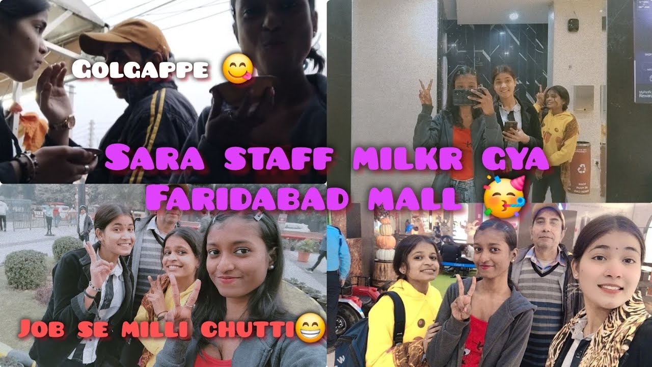 Job staff milke gya ghumne🥳#trending #vlog #viral 