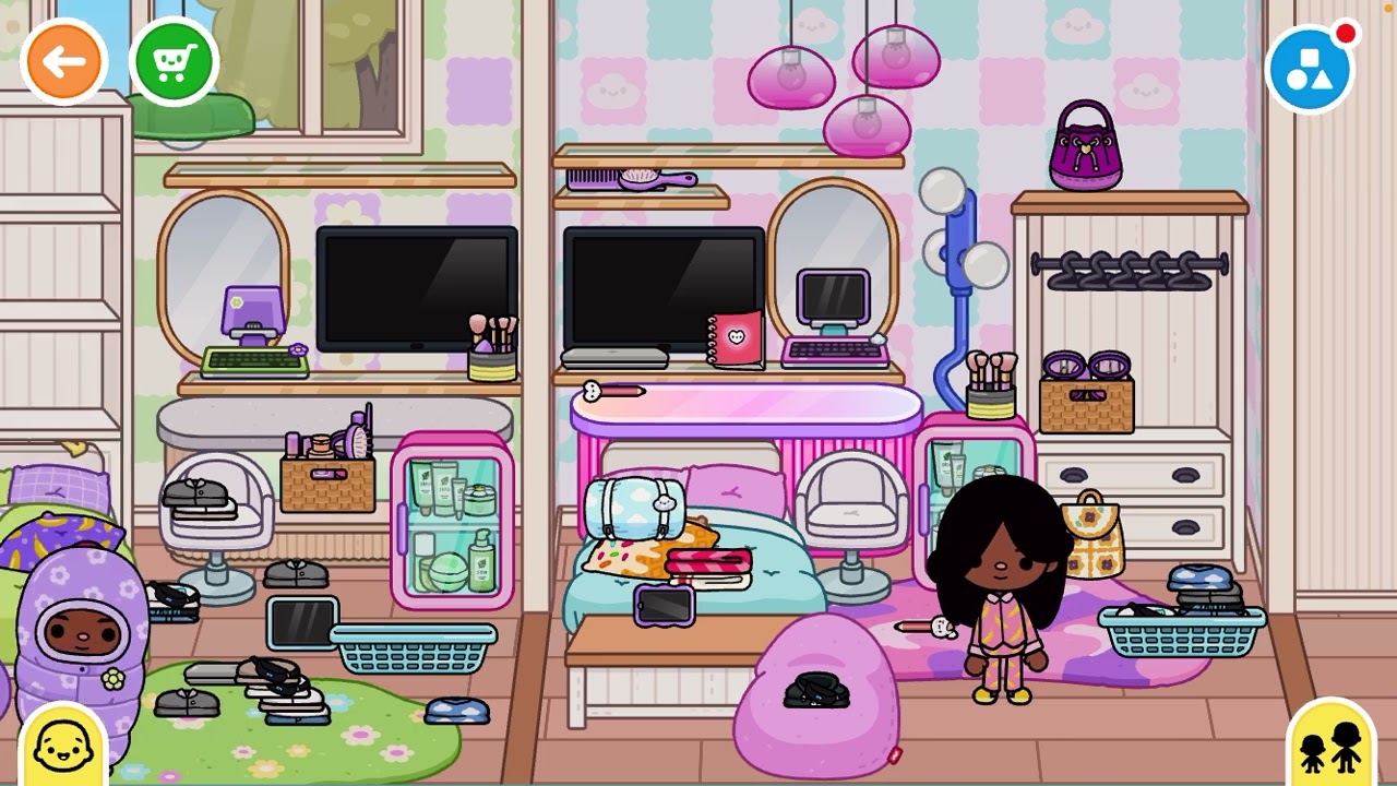 Toca Cleaning Day Madness! 🧼 | Teamwork with @TocaShine & @ItzTxcaHajra
