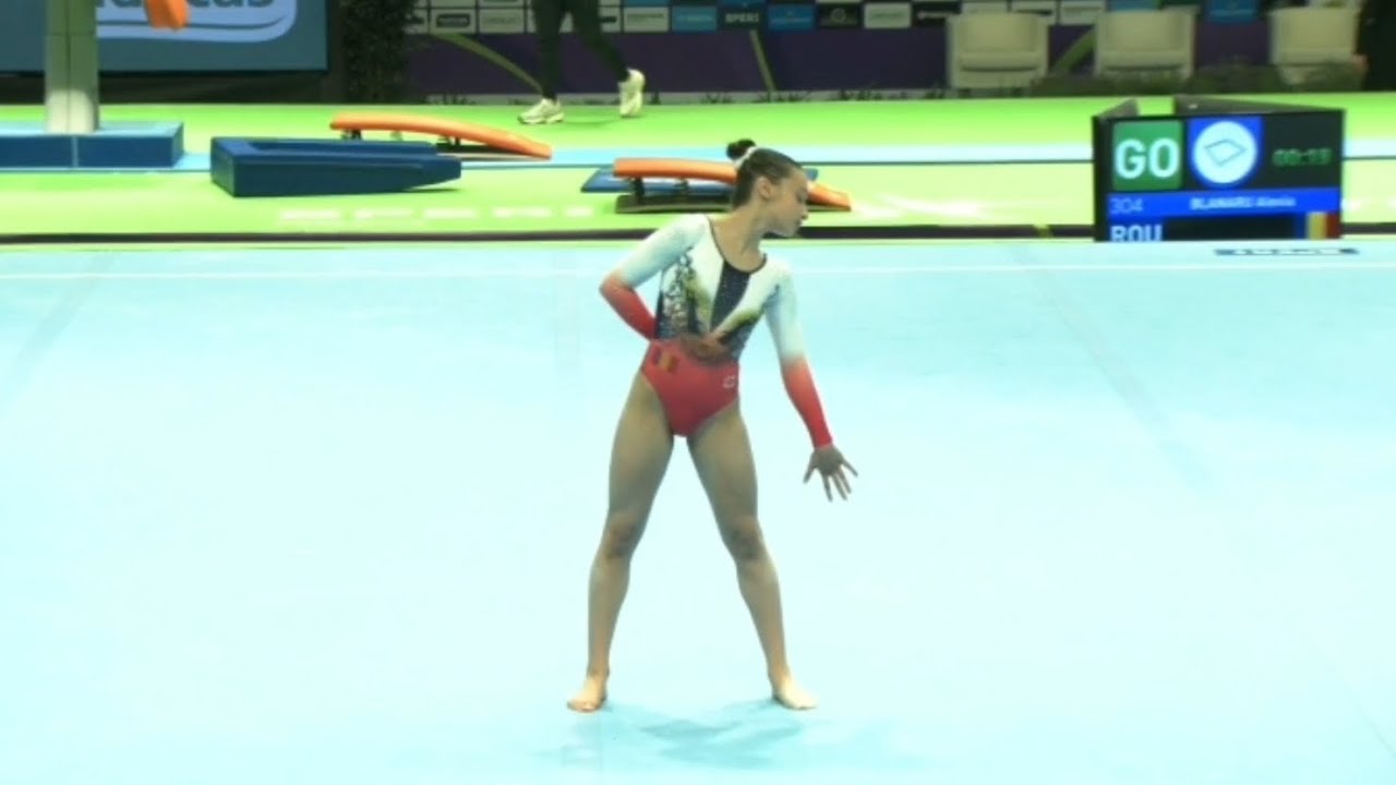 Alexia Blanaru (10) - FX QF - 2024 Jr European Championships