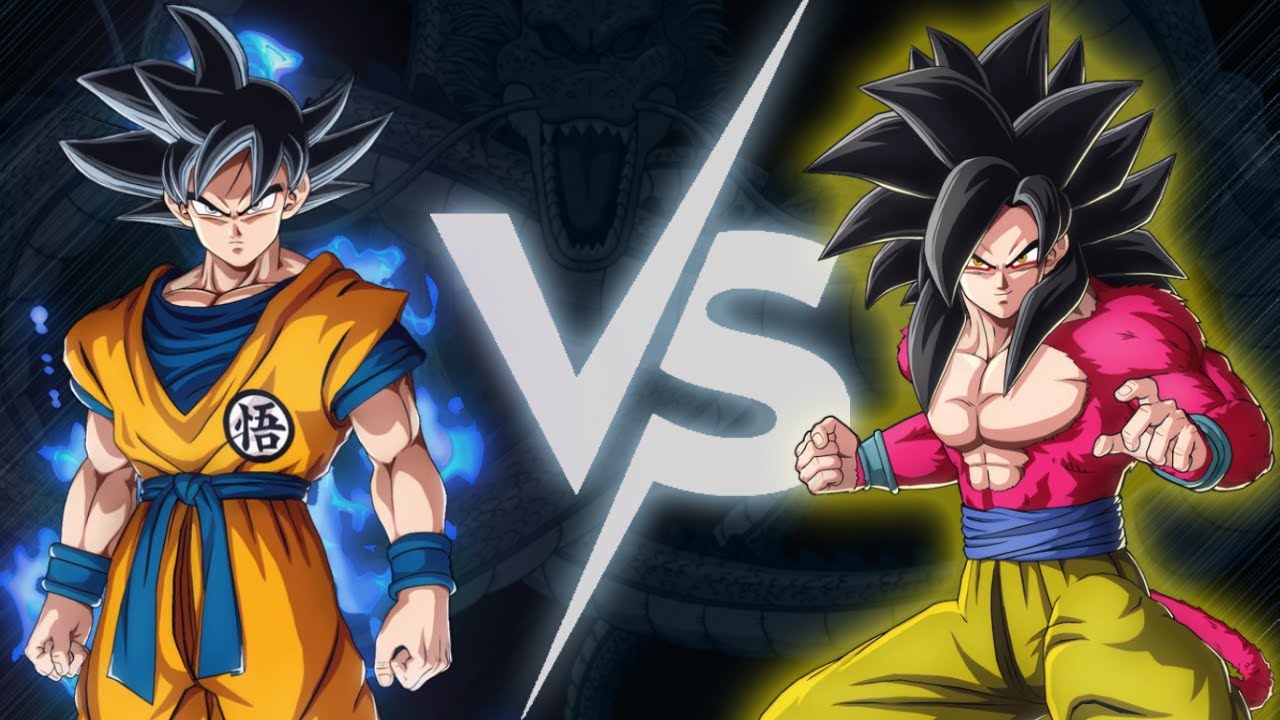 Ultra Instinct -Sign- Goku vs SS4 Goku - Dragon Ball Sparking! Zero