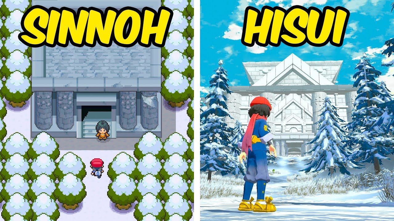 Le DIFFERENZE tra SINNOH e HISUI