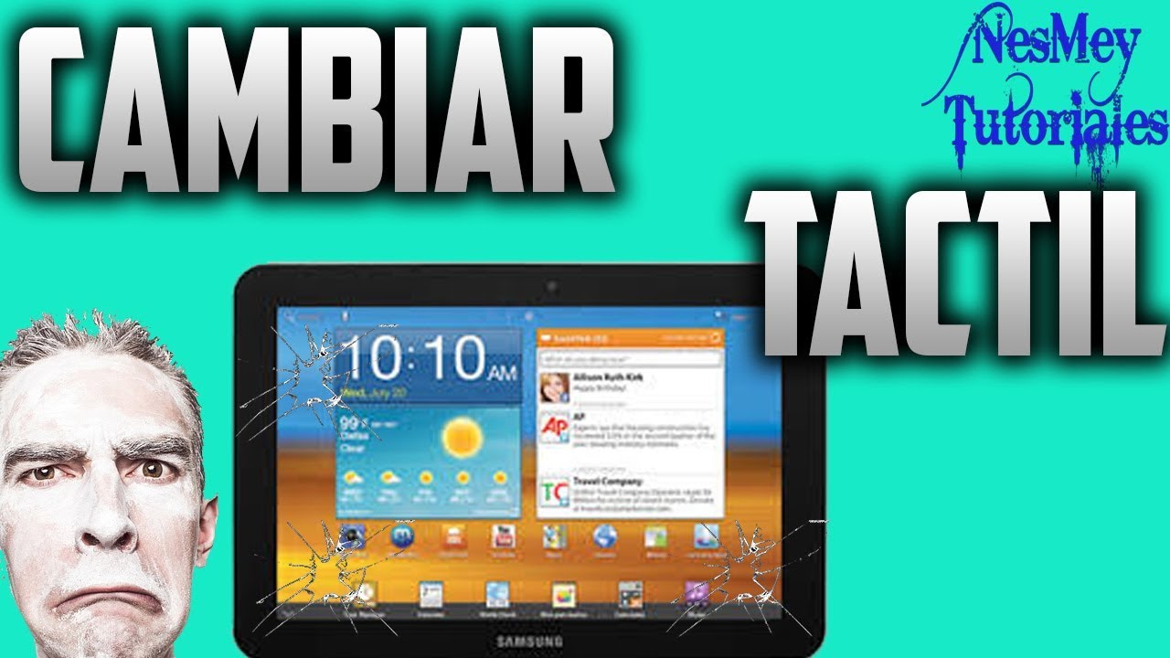 Cambiar Pantalla Tactil Tablet Samsung Tab 10.1