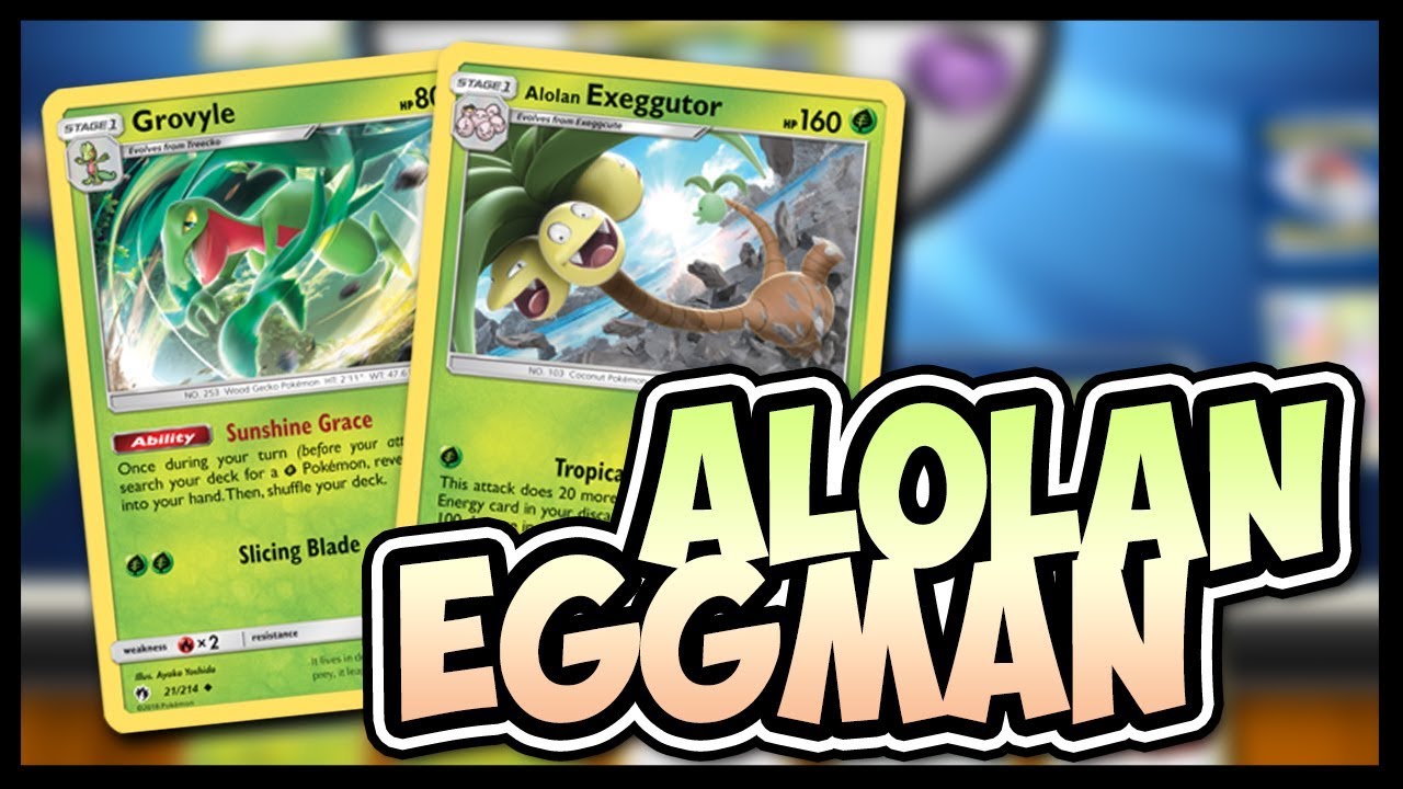 Alolan EGGMAN - NEW Pokemon TCG Online Gameplay