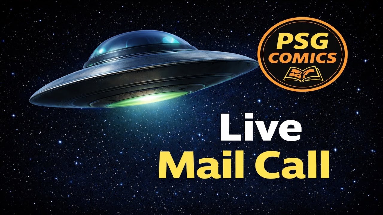 📦 LIVE Comic Mail Call &mdash; Opening a New Package | PSG Comics 📱