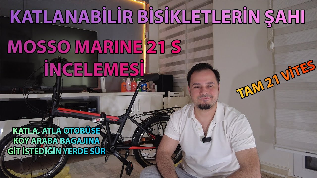 Mosso Marine 21 S - Katlanabilir Bisiklet İncelemesi