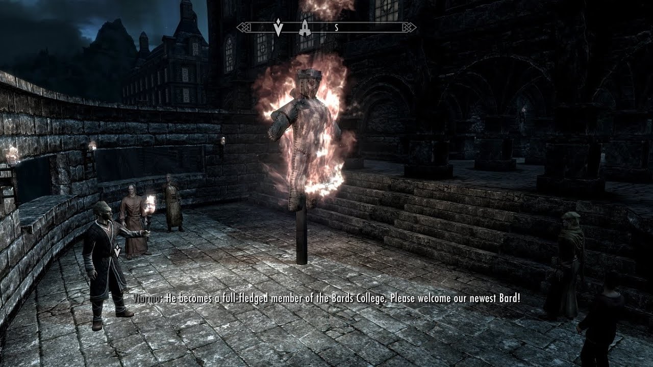 Elder Scrolls V  Skyrim - Investigating the bards college
