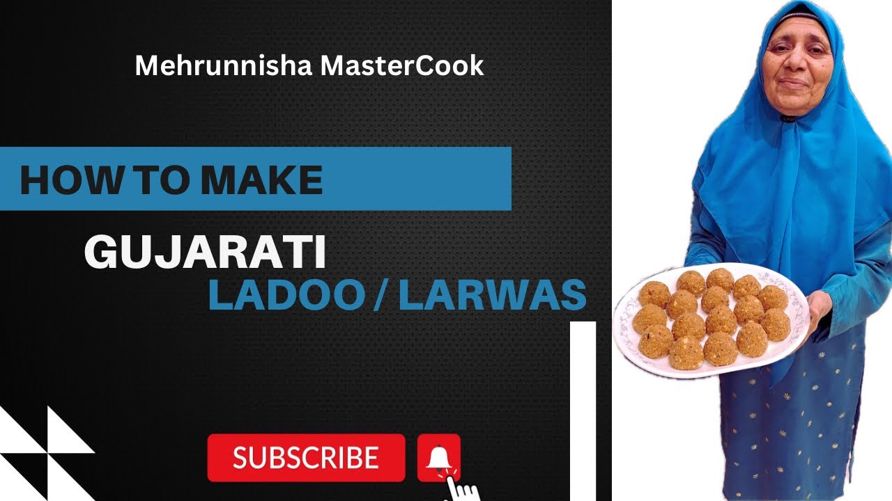 How to make Gujarati Ladoo (Eid Treats)