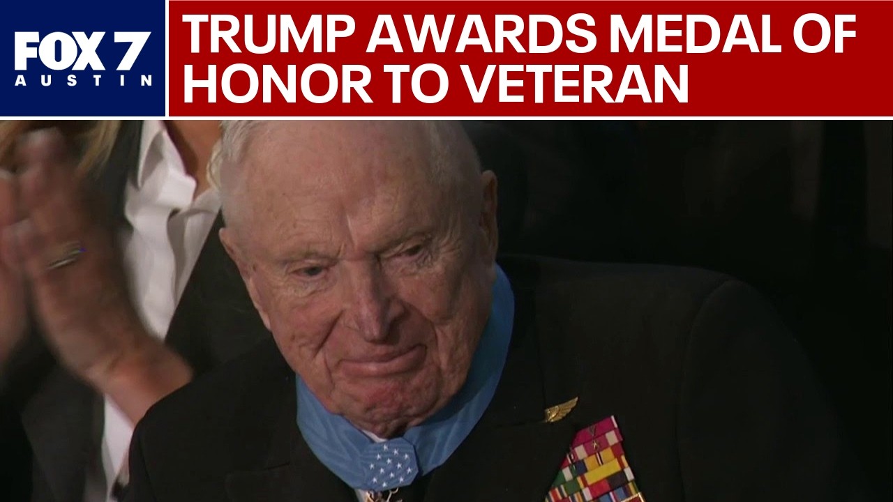 Trump awards Medal of Honor to Korean War vet
