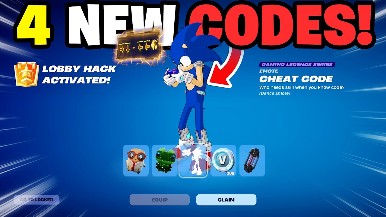 ВСЕ 4 *НОВЫХ* кода LOBBY HACK, добавленные сегодня! (ВСЕ КОДЫ)