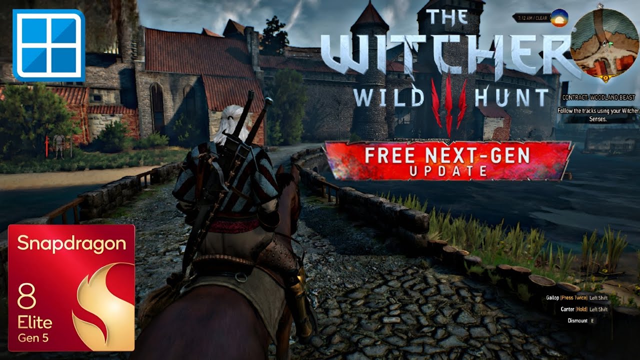 The Witcher 3 Next Gen Ultra Settings | Snapdragon 8 Elite Gen 5 | Winlator Ludashi | OnePlus 15