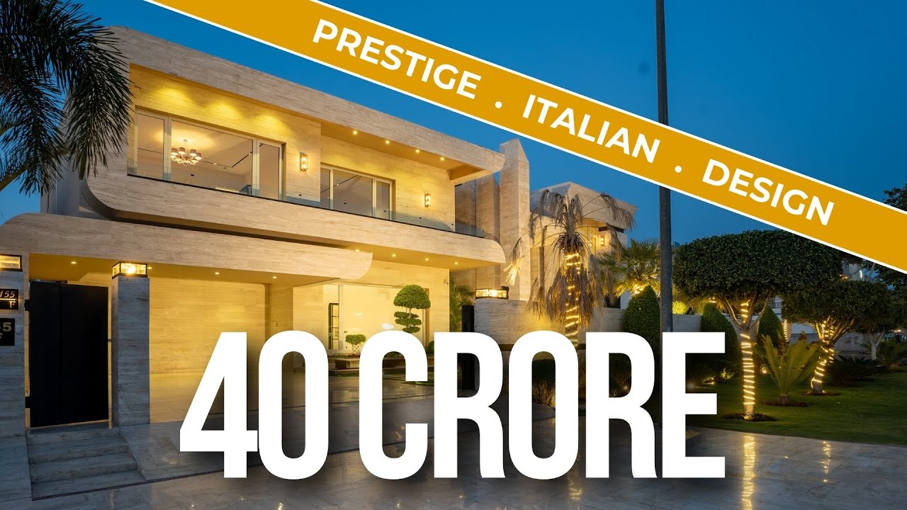 2 Kanal Prestige Italian Luxurious Full Basement House with Swimming Pool & Lift (Prime Location)