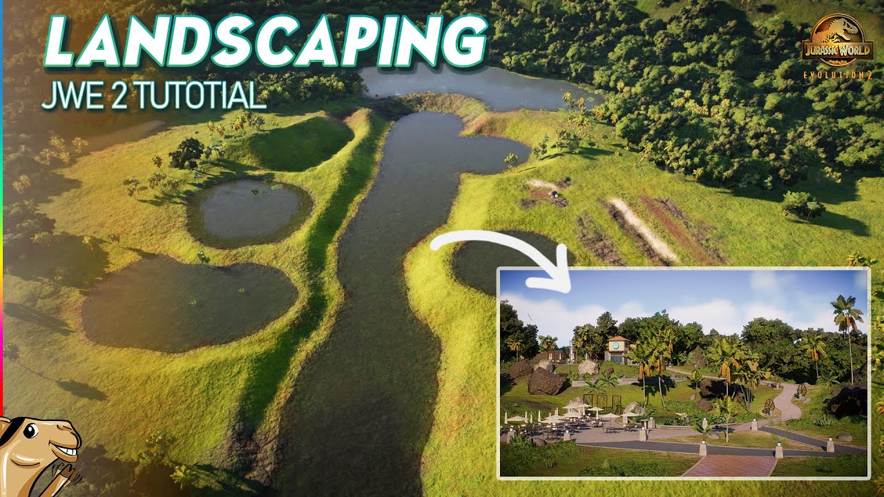 Landscaping Tips & Tricks - Jurassic World Evolution 2 Tutorial