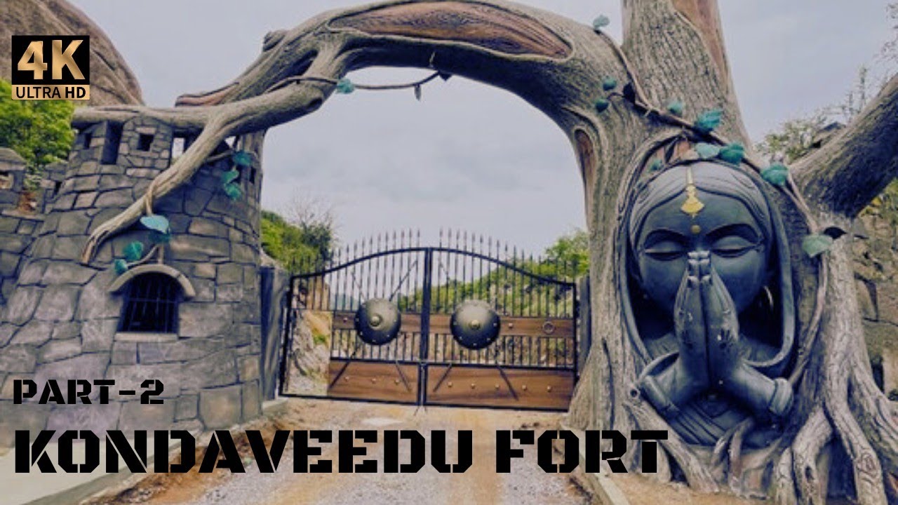 [India 4k] Kondaveedu Fort ghat road car drive tour part -2 || November 2025