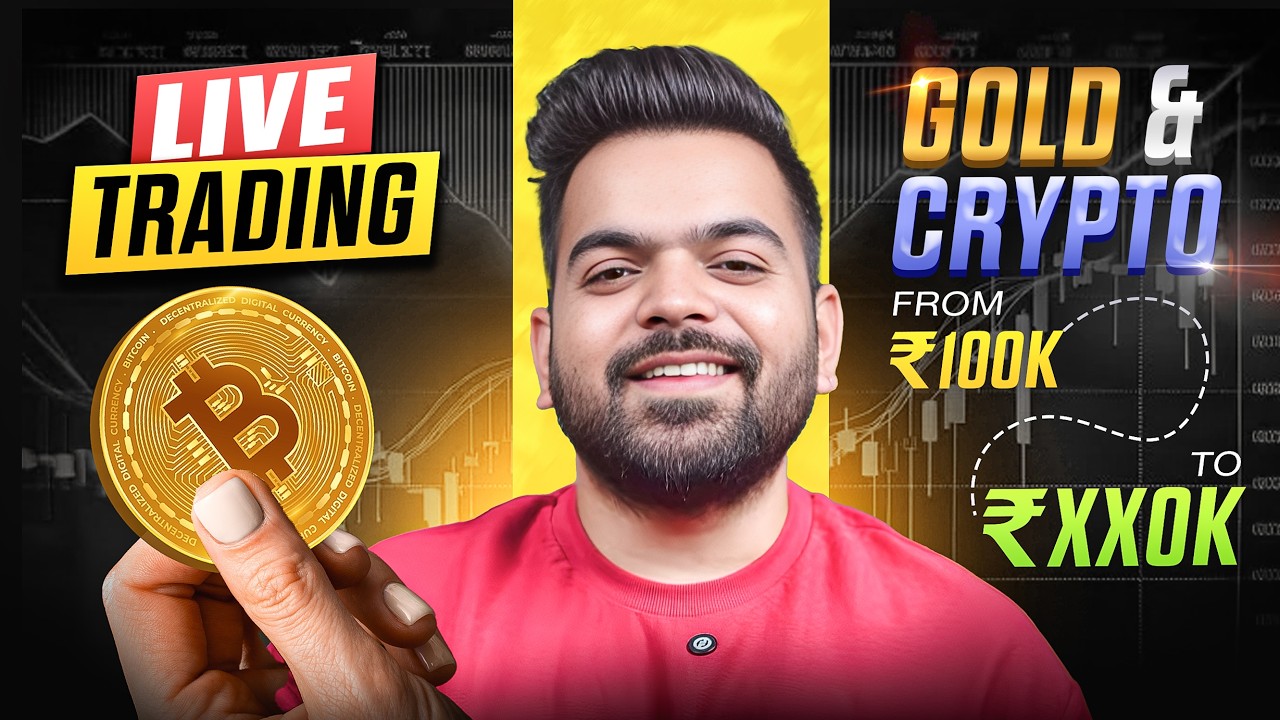 LIVE CRYPTO TRADING | Newyork Session | GOLD & BITCOIN | 16 MARCH