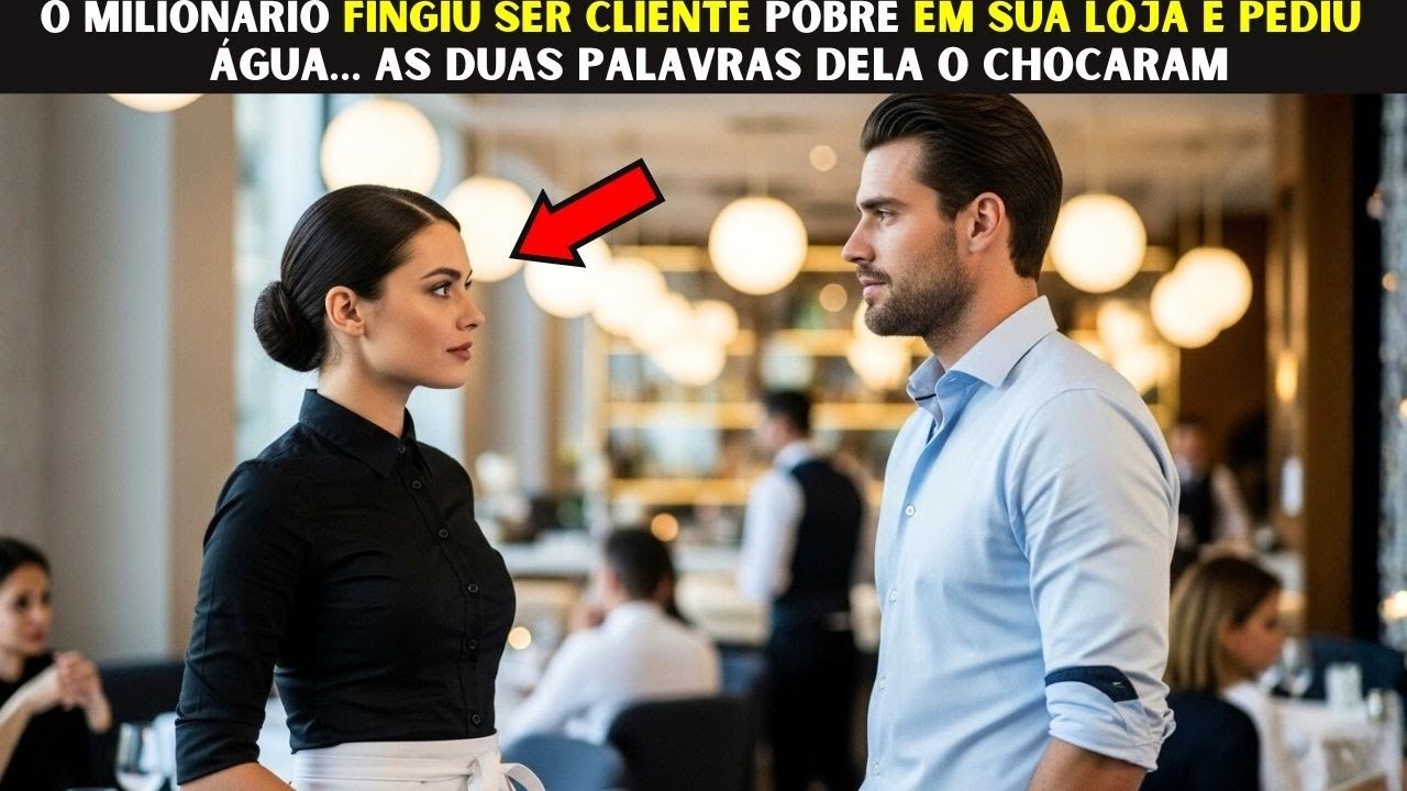 Milionário Finge Ser Pobre… e Duas Palavras o Calam