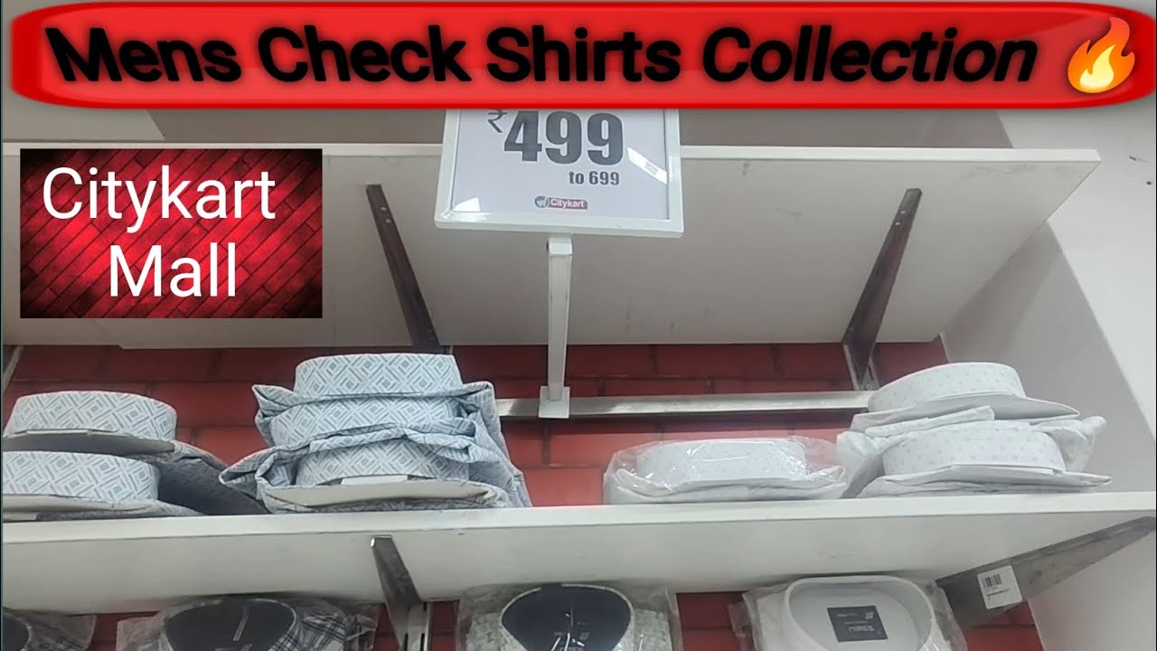 Check Shirts Collection 😱🔥| Printed Check Shirts Kharide Citykart Mall se New Arrival Offer price me