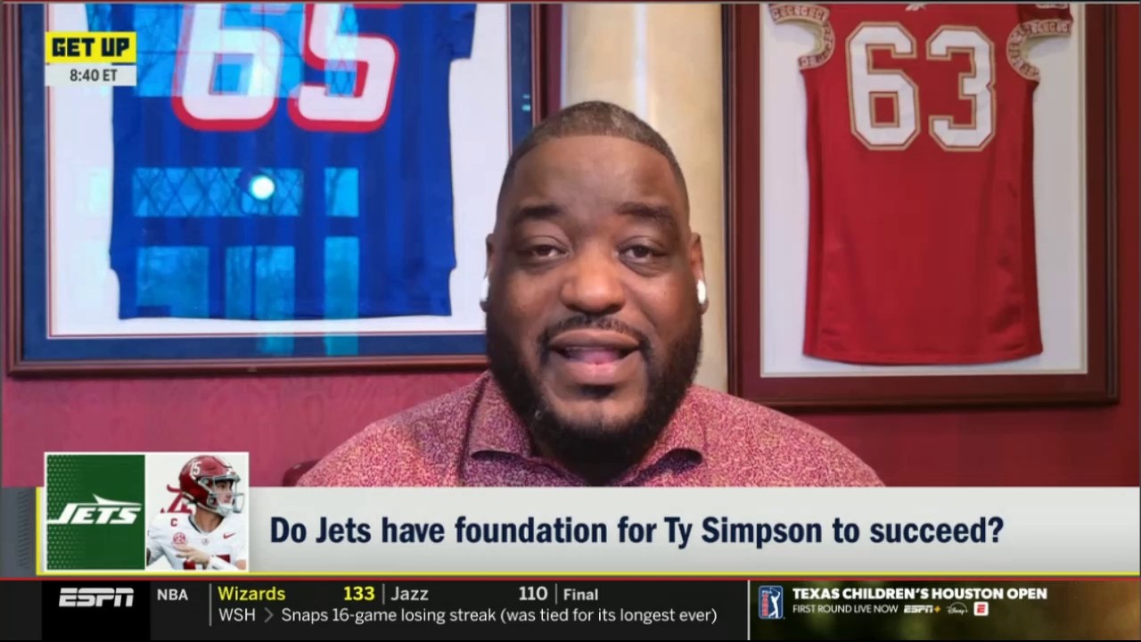 GET UP | Damien Woody: Jets will setup Simpson to FAIL if drafted? Seahawks open season at Australia