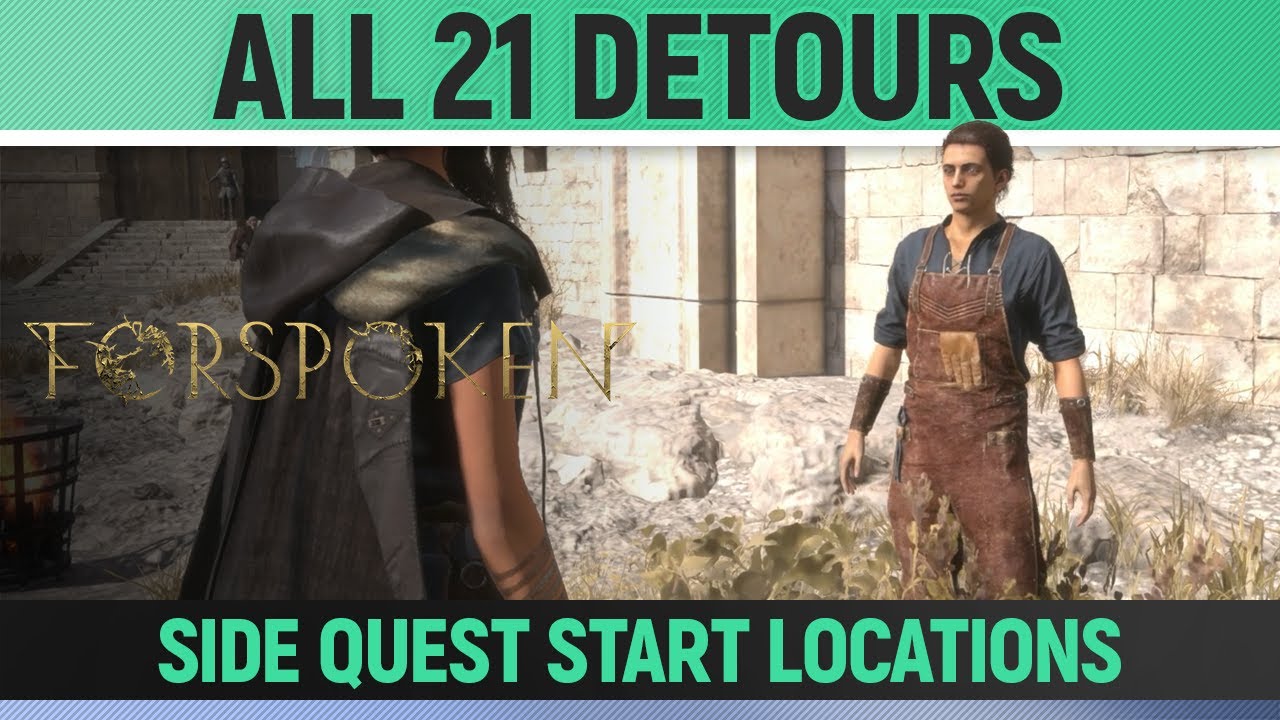 Forspoken - All 21 Detours Locations (All Side Quests)