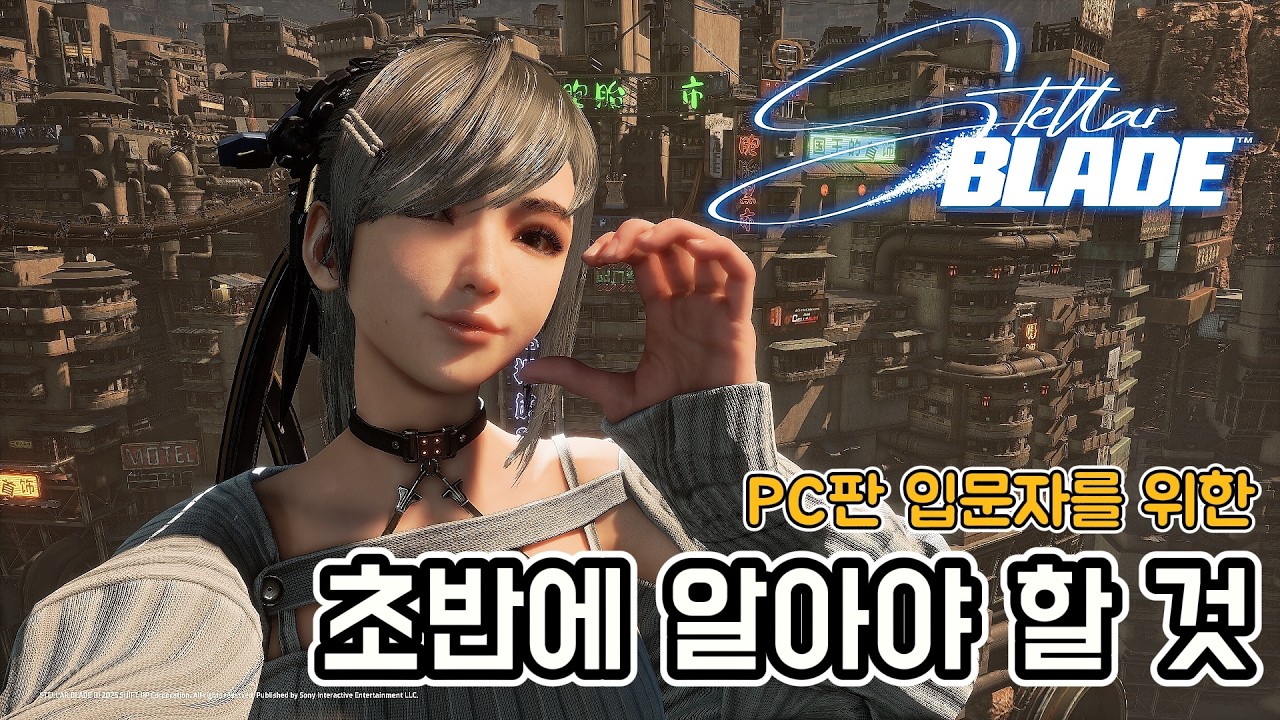PC판 입문자를 위한 초반 진행 팁 정리! [스텔라 블레이드]