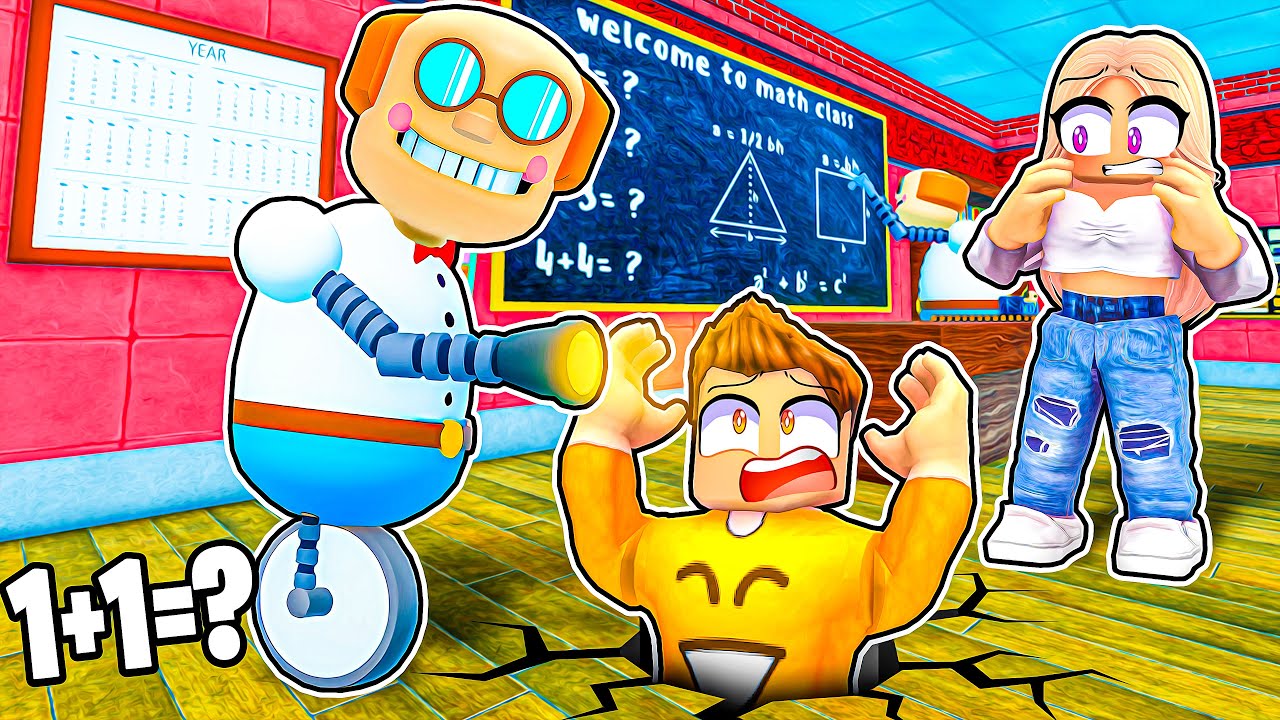 UCIEKAM ZE SZKOŁY PROFESORA ALBERTA w ROBLOX! (Escape Albert's School Run!)