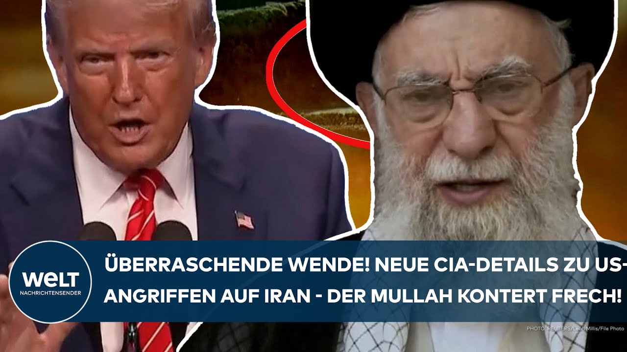 NAHOST: Überraschende Wende! Neue CIA-Details zu US-Angriffen auf den Iran - Mullah kontert frech!