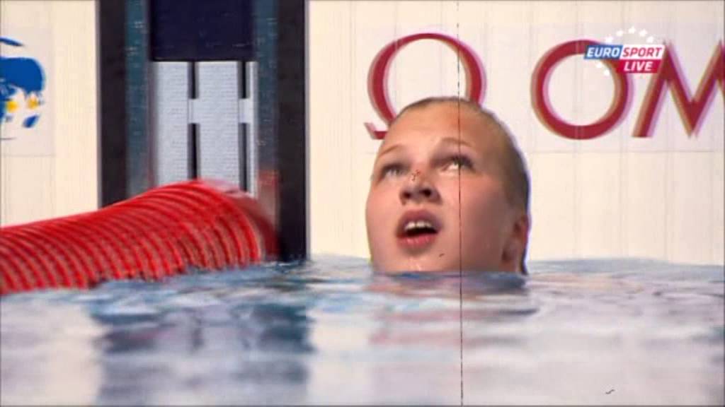Pirmas R  Meilutytes pasaulio rekordas