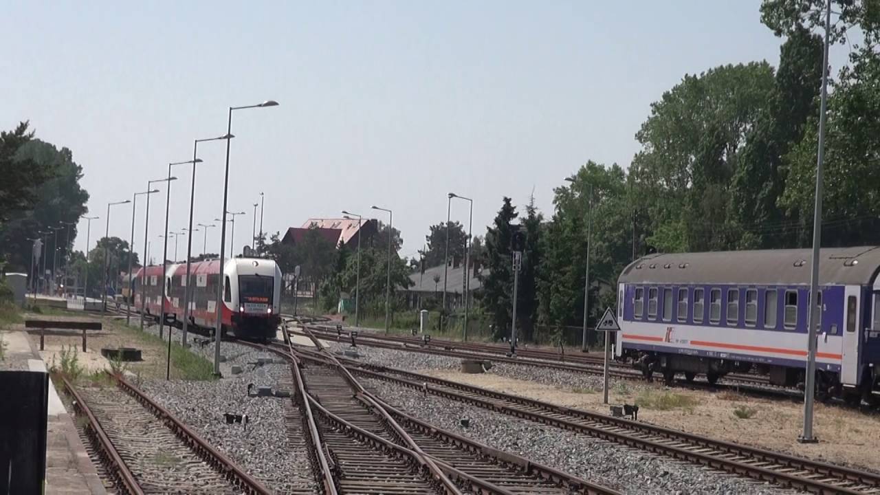 Pociąg Arrivy z Helu do Władysławowa InfoRail.pl