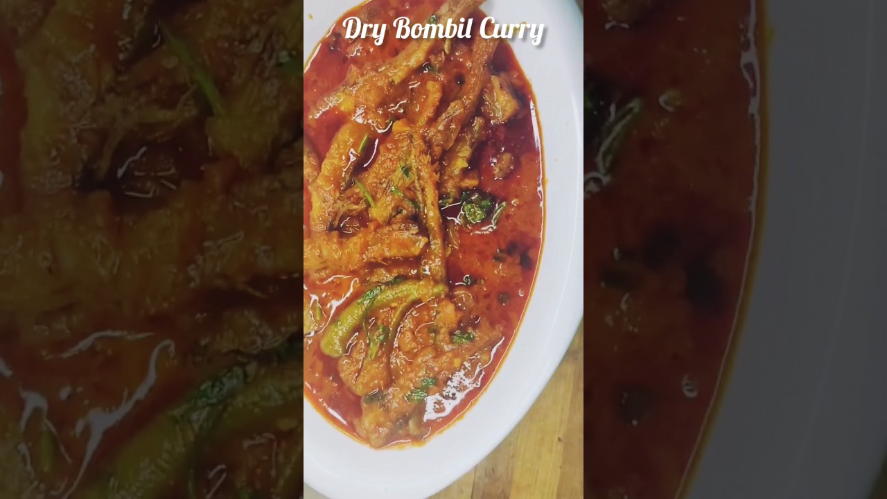Dry Bombil Curry 🤤 || Simple &Tasty || Upcoming Recipe .. Please Subscribe...!! ||#drybombilcurry