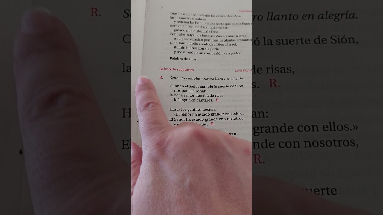 Tutorial de cómo se deben proclamar las lecturas de la misa