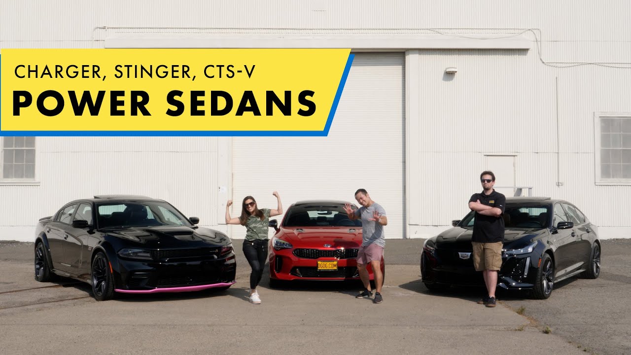 The Sports Sedan Showdown: Stinger vs Charger vs CT5-V