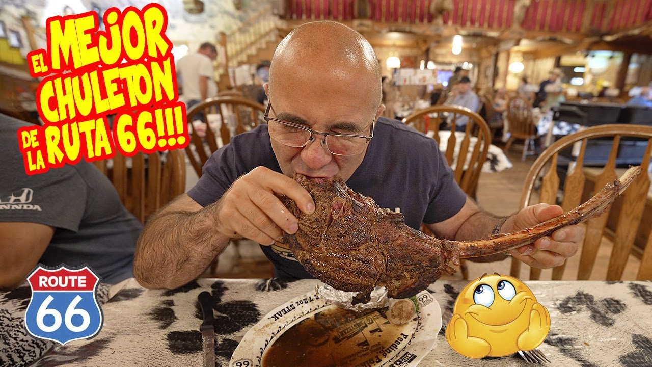 el MEJOR CHULETON de la RUTA 66!!! un TOMAHAWK de ORDAGO
