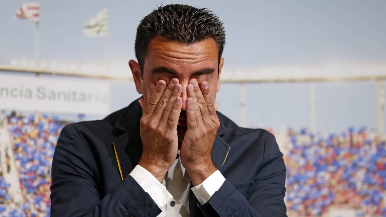 Acto de despedida del FC Barcelona a Xavi Hernández