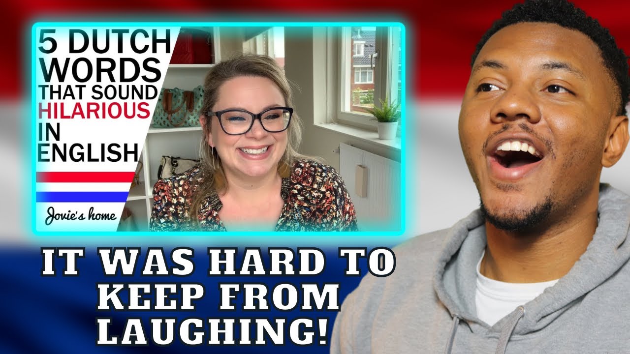 AMERICAN REACTS To 5 DUTCH Words That Sound HILARIOUS in English - Hilariously Naughty -Jovie's Home