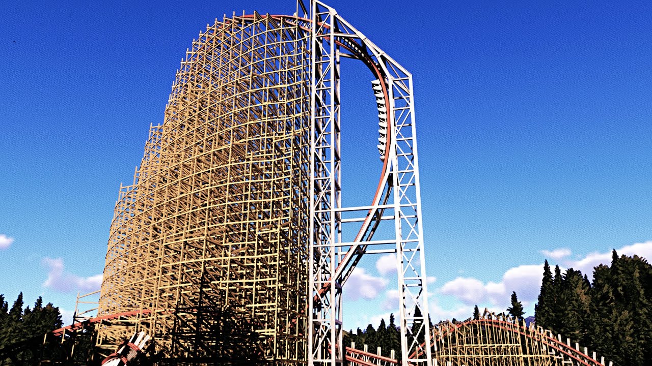 Pyroclasm - Launched RMC Concept | Planet Coaster 2 POV