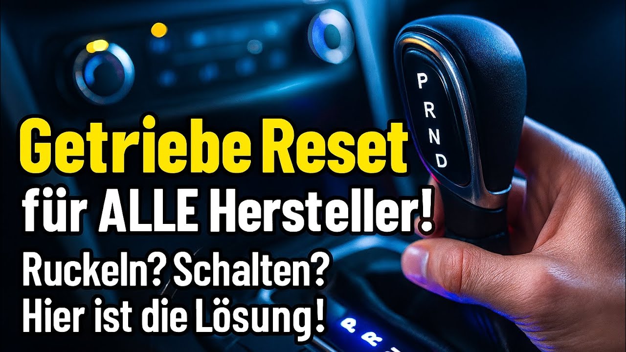 Ruckelt dein Automatikgetriebe? Der Reset für ALLE Hersteller hier! #dsg #multitronic #getriebereset