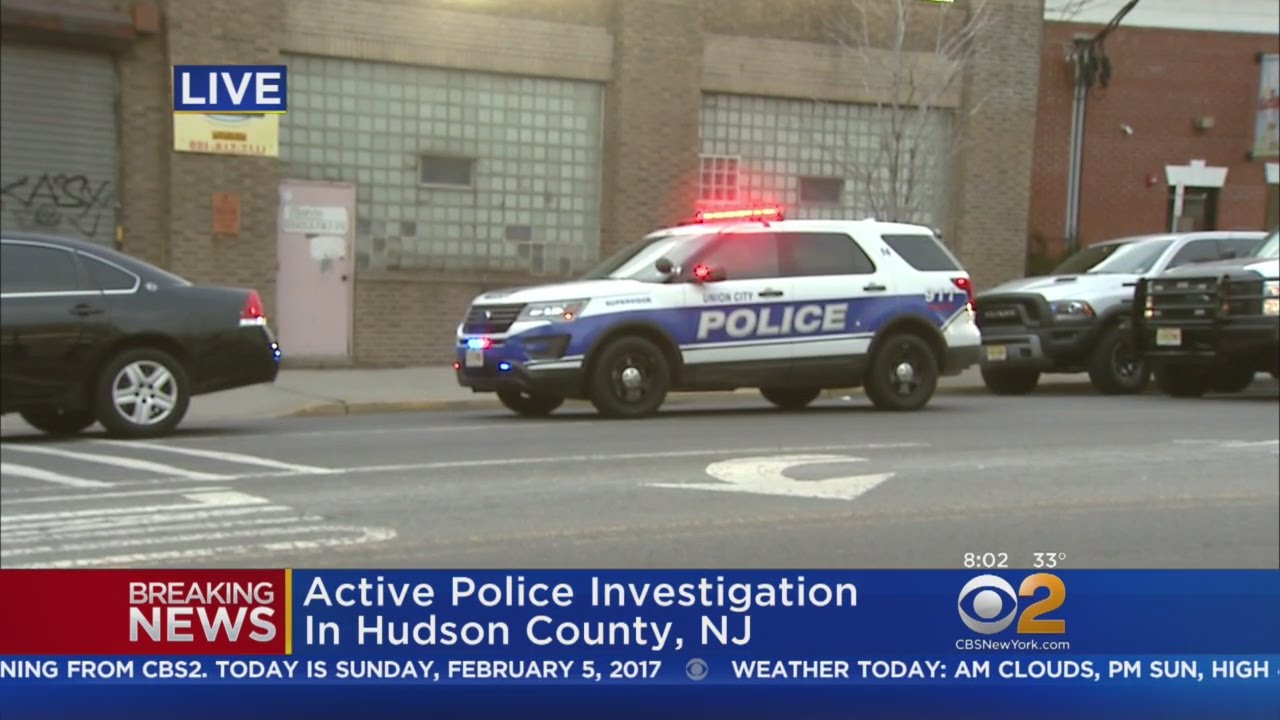 Police Investigation In Hudson County