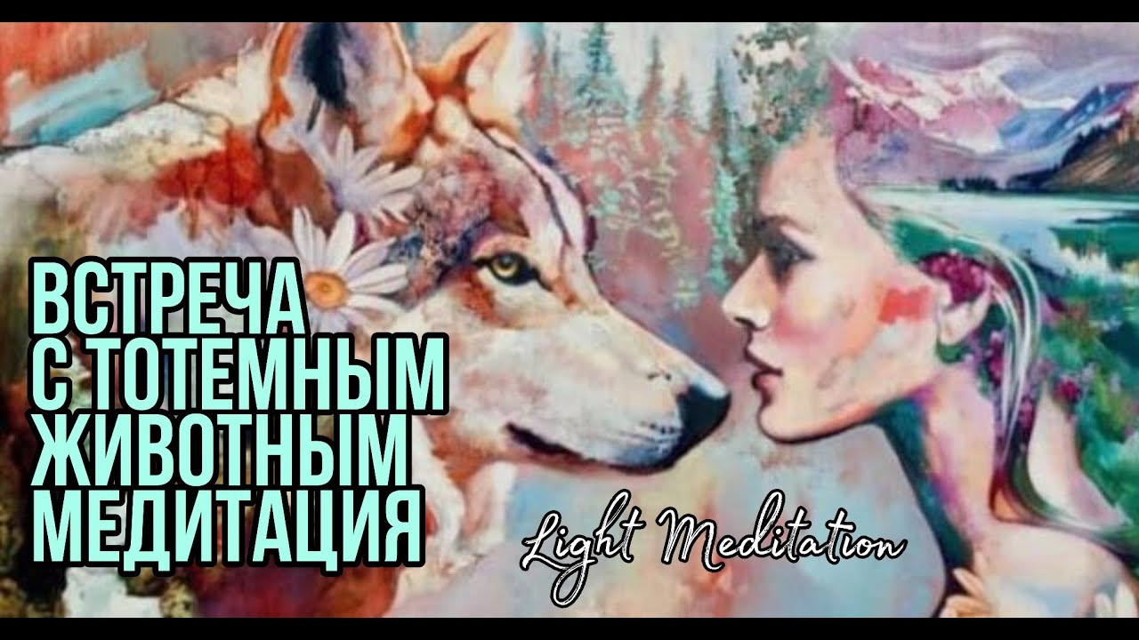 Мое тотемное животное. Медитация обретения внутренней силы.