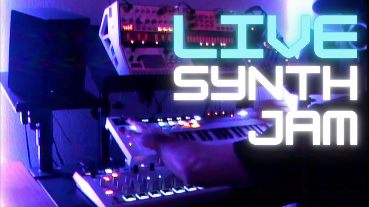 Live Synth Jam March 2026 - Korg Volca, Arturia MiniFreak, DrumBrute Impact