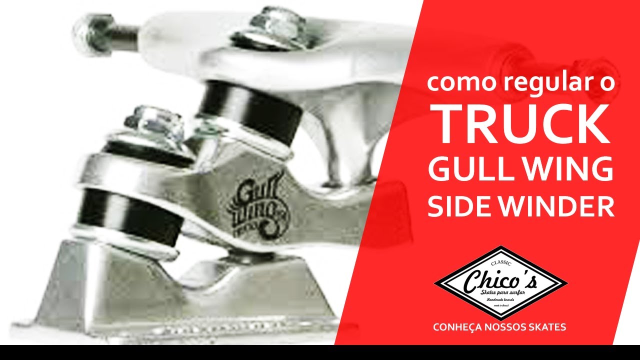 como regular o truck gull wing side winder