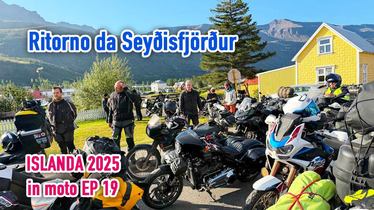 Islanda in Moto 2025: Ritorno da Seyðisfjörður – Episodio Finale 🇮🇸🏍️⛴️