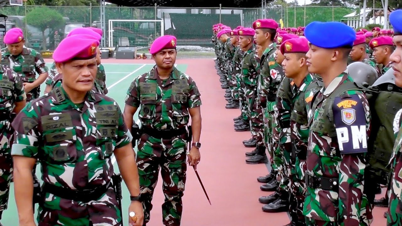 Hitungan Menit Siap, Prajurit Manggala MARINIR Siap REKONTRUKSI Bencana Alam Sumatera 2025