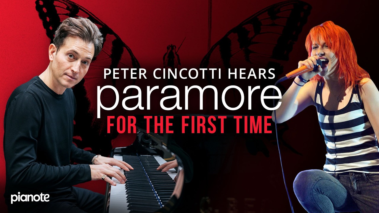 Pro Jazz Pianist Hears Paramore For The First Time | ft. Peter Cincotti